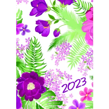   Határidőnapló Librobella hölgyeknek B/6 napi tropical Realsystem 2026.