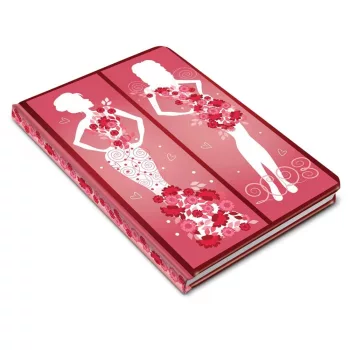   Zsebnaptár Fiestina hölgyeknek B/6 napi fashion Realsystem 2023.