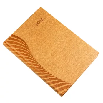 Határidőnapló Amigo B/5 heti barna Realsystem 2025.