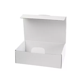   Irattári doboz A4, 375x250x115mm, mindkét oldalán fehér Bluering®