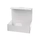 Irattári doboz A4, 375x250x115mm, mindkét oldalán fehér Bluering®