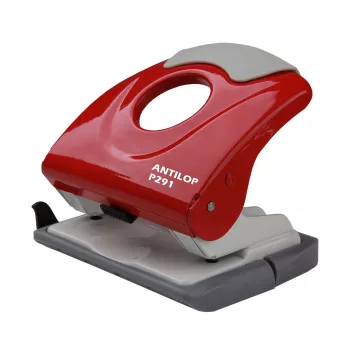 Lyukasztó 30 lap piros Antilop P-291