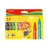 Zsírkréta készlet 14x100mm 12 db/bliszter Keyroad Wax Crayon vegyes színek