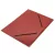 Gumis mappa A4, 400g. karton Fornax Glossy piros 