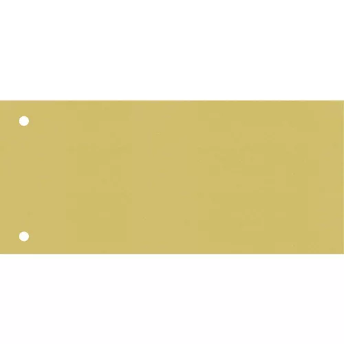 Elválasztó lap FORNAX 10,5x24cm sárga 100db