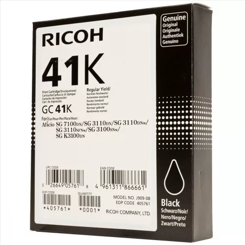 Ricoh SG3110 gél Black (Eredeti)  GC41