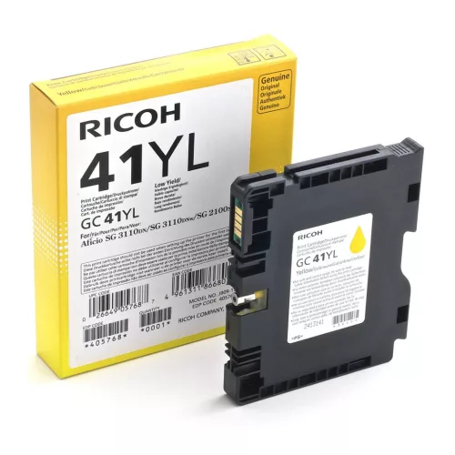 Ricoh SG2100 gél Yellow GC-41Y/405768
