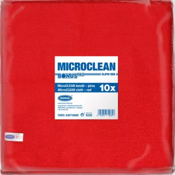 Microszálas kendő piros MicroCLEAN BonusPRO