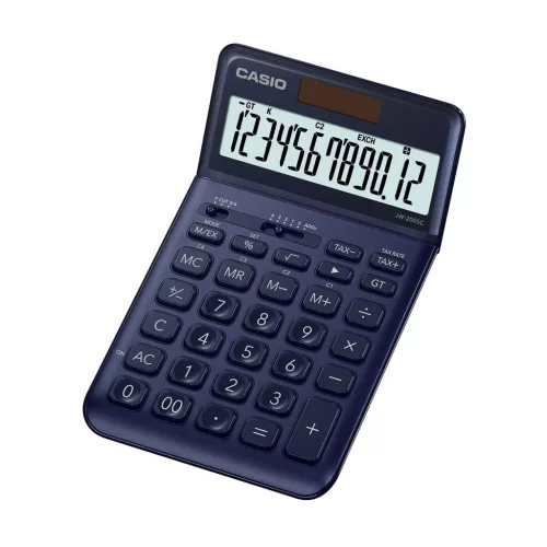 Számológép asztali 12 digit Casio JW 200SC sötétkék