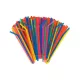 Szívószál papír hajlítható 220 db/csomag színes