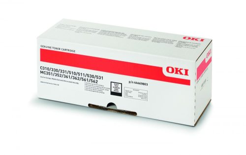 Oki C310/330/510/530/MC351 Toner Black 3500 oldalra