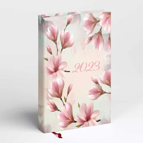 Határidőnapló Picture B5, heti Magnólia Realsystem 2023.