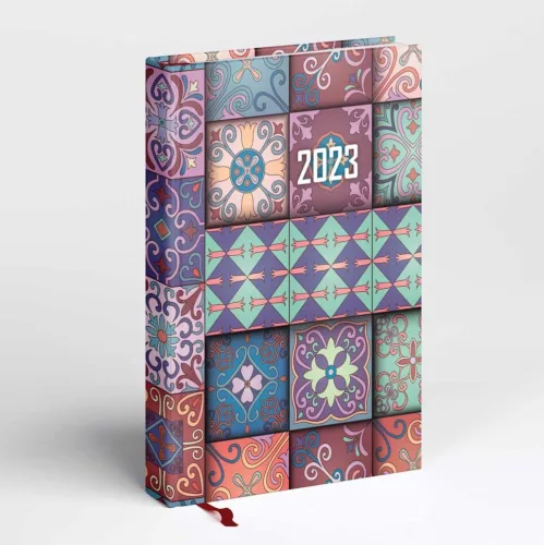 Határidőnapló Picture B5, heti Mozaik Realsystem 2023.