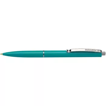   Golyóstoll nyomógombos 0,5mm, Schneider K15, írásszín zöld