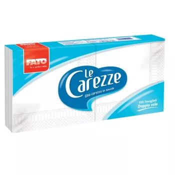   Szalvéta koktél 2 rétegű  24 x 24 cm 100 lap/cs Fato_82220003 fehér