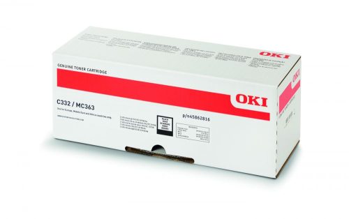 Oki C332/MC363 Toner Black 1500 oldalra