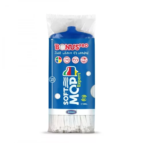Felmosófej mop 250 g viszkóz Bonus Pro SoftMop Expert_B979