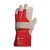 Védőkesztyű, bőr, erős piros, 10-es méretű