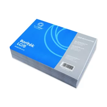   Boríték LC/5 szilikonos bélésnyomott 162×229mm, Bluering®, fehér 100db/csom