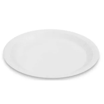 Lapostányér papír átmérő 23 cm 100 db/csomag fehér
