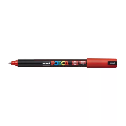 Dekormarker 0,7-1mm, Uni, Posca PC-1M piros