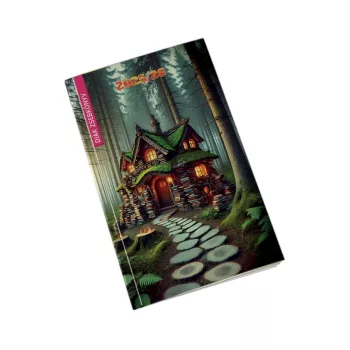   Diák zsebkönyv 125mmx205mm, fehér lapokkal 2025/2026 meseház Realsystem