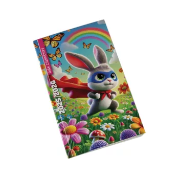   Diák zsebkönyv 125mmx205mm, fehér lapokkal 2025/2026 hero Realsystem