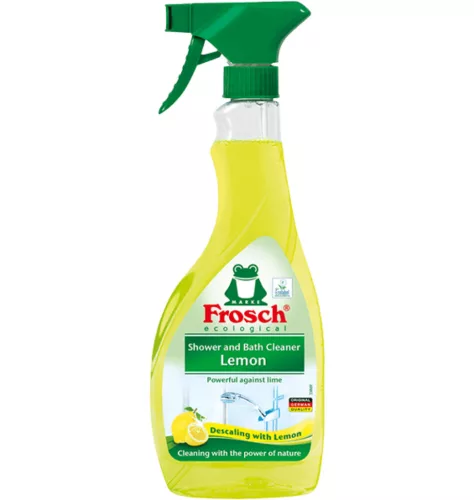 Fürdőszobai tisztítószer szórófejes 500 ml Frosch Citrom