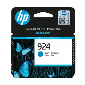 HP 4K0U3NE Tintapatron Cyan 400 oldal kapacitás No.924