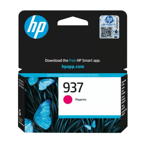 HP 4S6W3NE Tintapatron Magenta 800 oldal kapacitás No.937