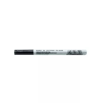 Lakkmarker 0,8mm, kerek fekete