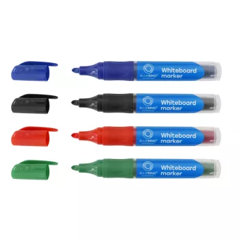   Táblamarker 3mm, kerek, cserélhető betétes, Bluering kék