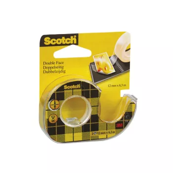   Ragasztószalag kétoldalas 12mmx6,3m 3M SCOTCH 136D víztiszta