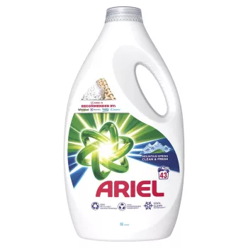   Mosógél 2150 ml (43 mosás) fehér ruhákhoz Ariel Mountain Spring