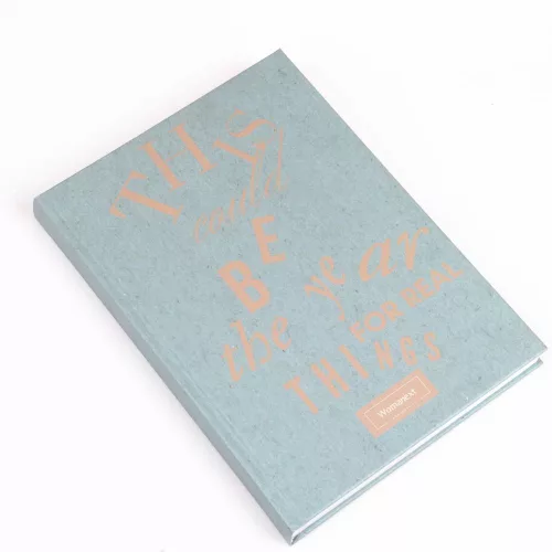 Határidőnapló Womanext naptárkönyv A/5, heti fehér lapokkal craft Realsystem 2024.