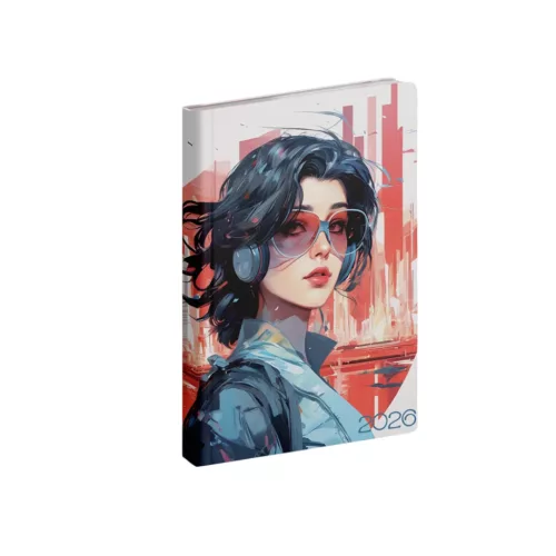 Zsebnaptár álló Fiestina light hölgyeknek B/6, heti woman Realsystem 2026.