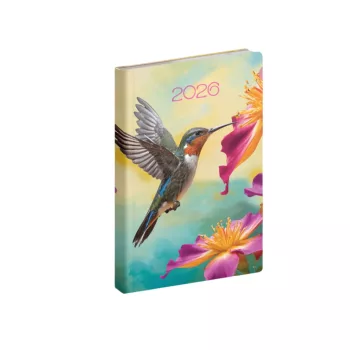   Zsebnaptár álló Fiestina light hölgyeknek B/6, heti kolibri Realsystem 2026.