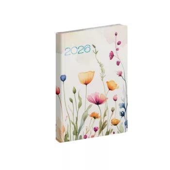   Zsebnaptár álló Fiestina light hölgyeknek B/6, heti akvarell Realsystem 2026.