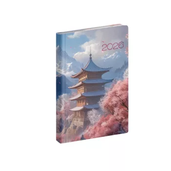   Zsebnaptár álló Fiestina light hölgyeknek B/6, heti pagoda Realsystem 2026.