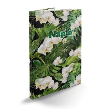   Tárgyalási napló Picture B/5, fehér lapokkal tropikal Realsystem 2026.