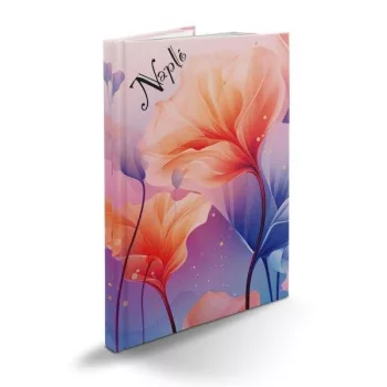   Határidőnapló fehér lapokkal Picture B/5, napló fehér lapokkal márvány Realsystem 2024.