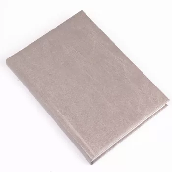   Határidőnapló Standard A/5, napi fehér lapokkal drapp Realsystem 2024.