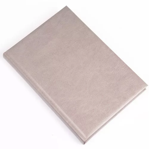 Határidőnapló Standard B/5, napi fehér lapokkal drapp Realsystem 2024.