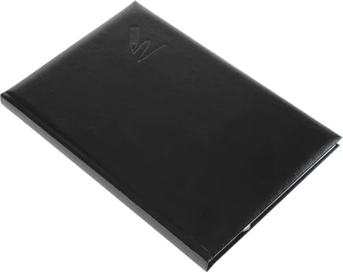 Határidőnapló fehér lapokkal Standard B/5, napló fehér lapokkal fekete Realsystem 2024.