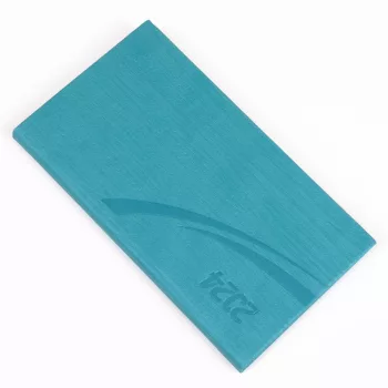   Zsebnaptár fekvő Fashion, fehér lapokkal türkiz Realsystem 2024.