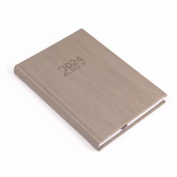 Határidőnapló 2day B/6, kétnapi drapp Realsystem 2024.