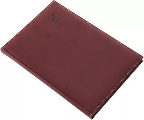 Határidőnapló Bolero B/5 napló, krémszínű lapokkal barna Realsystem 2024.