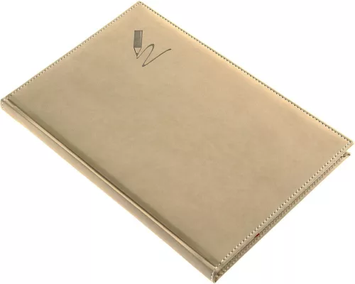 Határidőnapló Bolero B/5 napló, krémszínű lapokkal drapp Realsystem 2024.