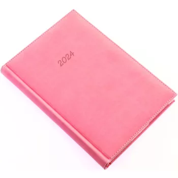   Határidőnapló Bolero P A/5, napi krémszínű lapokkal púder Realsystem 2024.