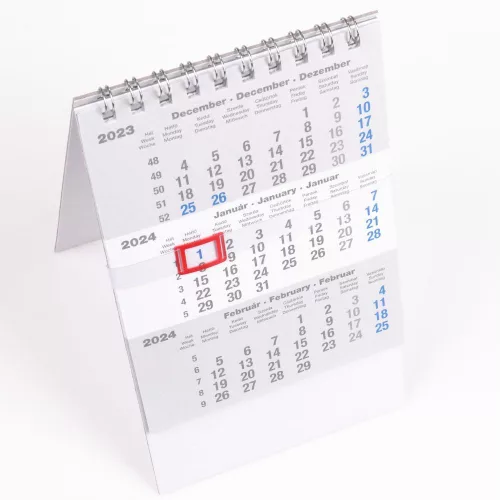 Speditőr naptár spirálozott Mini 95x135mm Realsystem 2024.